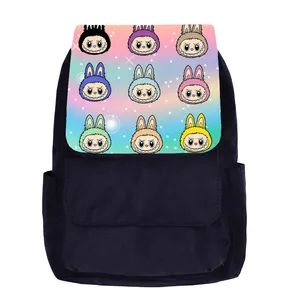 کوله پشتی مدرسه مدل عروسک لبوبو کد K018