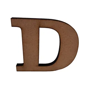 دکوری چوبی مدل حرف D