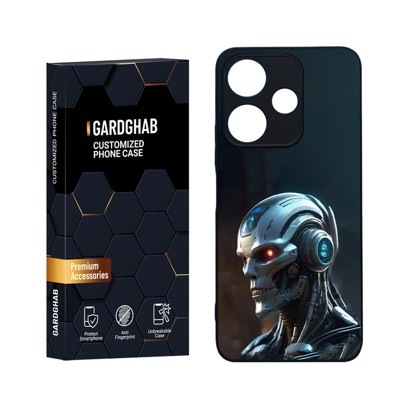 کاور گارد قاب مدل پسرانه مناسب برای گوشی موبایل شیائومی Redmi 13 4G / Poco M6 4G