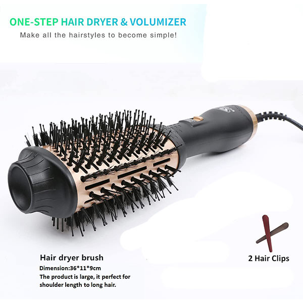 سشوار برس دار حالت دهنده بویو مدل n/c