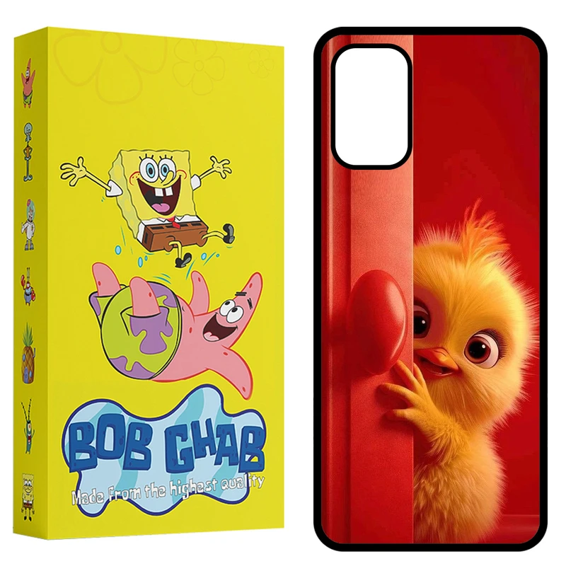 کاور باب قاب طرح جوجه مدل CPA32B مناسب برای گوشی موبایل سامسونگ Galaxy A32 4G