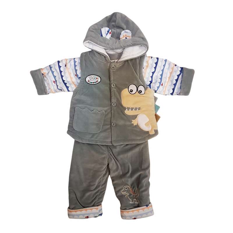 ست سویشرت و شلوار نوزادی مدل ASH813