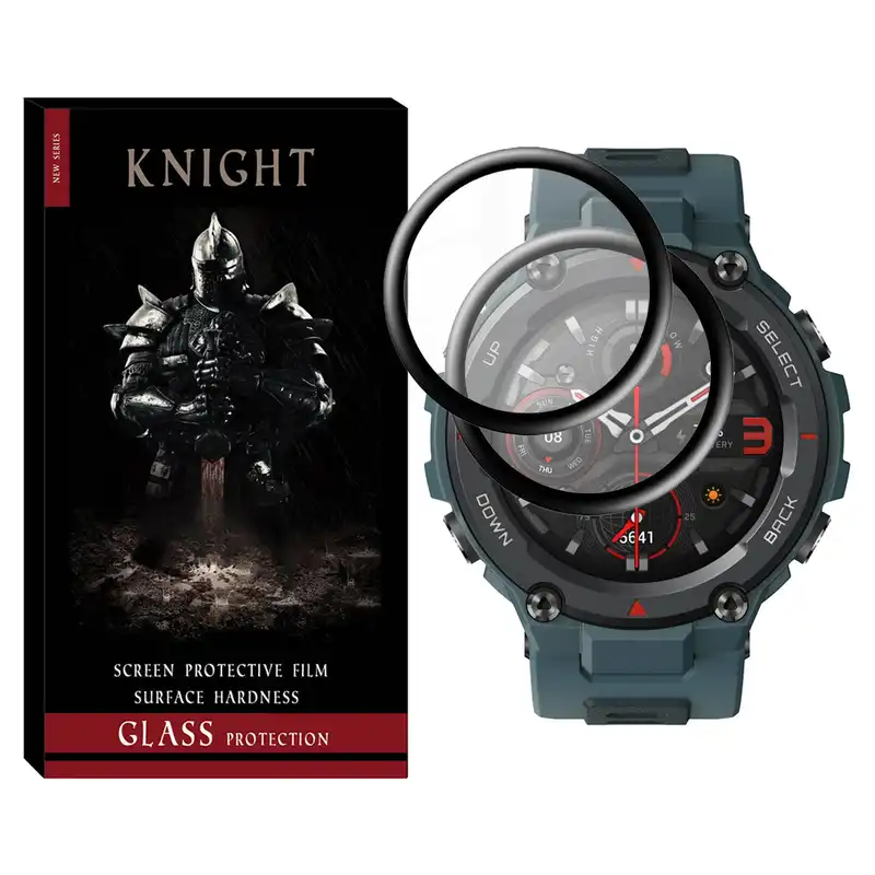 محافظ صفحه نمایش نانو نایت مدل Pmma-KT مناسب برای ساعت هوشمند امیزفیت T-Rex Pro بسته دو عددی