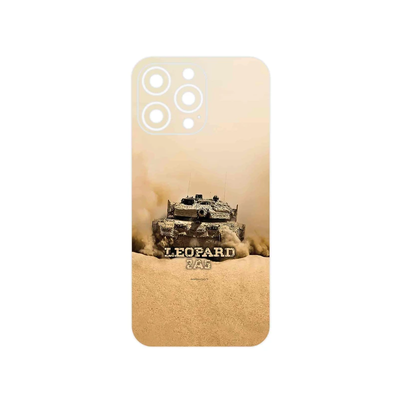 برچسب پوششی ماهوت مدل Leopard_2A5_tank مناسب برای گوشی موبایل اپل iPhone 14 Pro Max