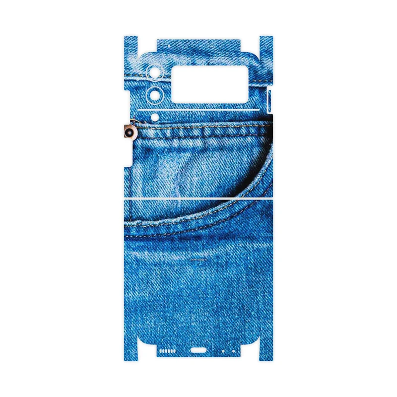 برچسب پوششی ماهوت مدل Fabric Texture 7-FullSkin مناسب برای گوشی موبایل سامسونگ Galaxy Z Flip3 5G