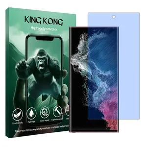 King Kong Tough model anti-blue ray screen protector suitable for Samsung Galaxy S22 Ultra 5G mobile phone