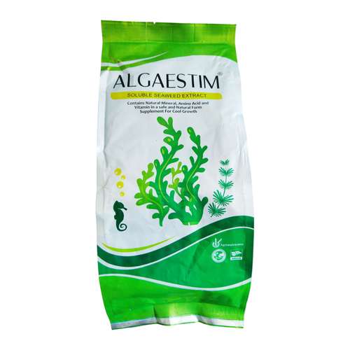 کود محرک رشد عصاره جلبک دریایی پودری آلگستیم مدل پری نوا وزن 1 کیلوگرم