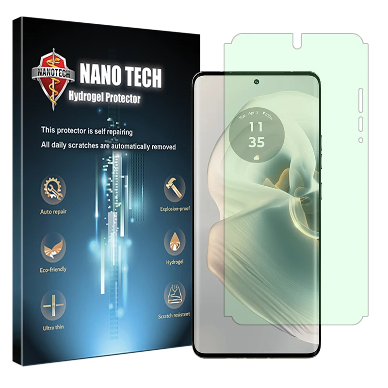 محافظ صفحه نمایش گرین لایت نانو تک مدل Eye Care مناسب برای گوشی موبایل موتورولا Edge 50 Pro