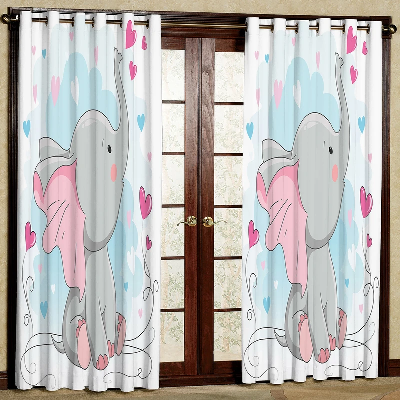 پرده مدل فیل هازان پانچی کد 2022 سایز 140x200 سانتی متر