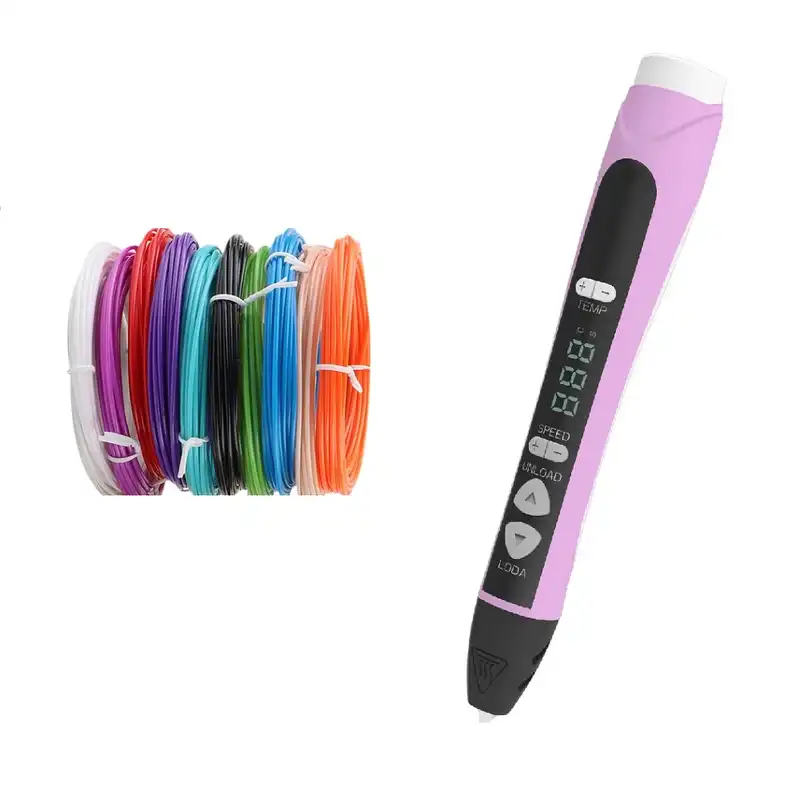 قلم طراحی سه بعدی مدل P12 به همراه فیلامنت PLA