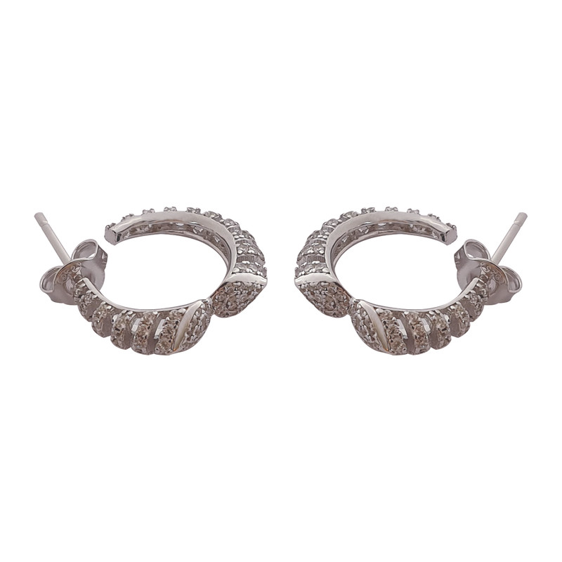 گوشواره نقره زنانه مدل G179 گوشواره نقره زنانه مدل G179