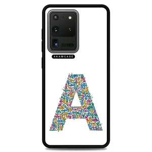 AKAM AMC-WSGS20U-ALPHADOODLEBET-1 Cover For Samsung Galaxy S20 Ultra