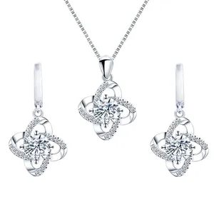 نیم ست نقره زنانه درسان گالری کد DS318