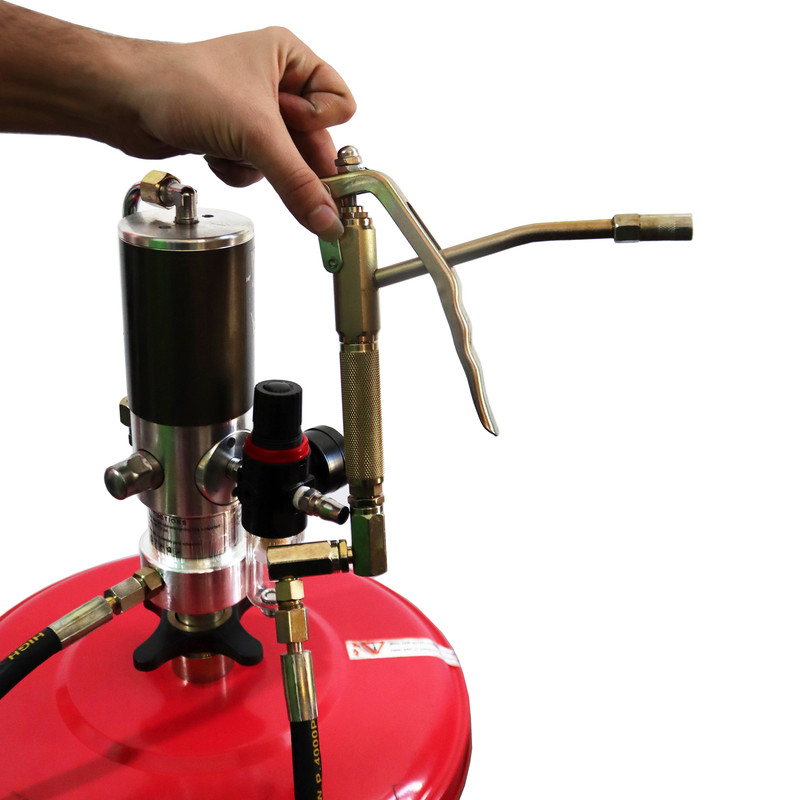 پمپ گریس بادی سامکو مدل YP-0KG گنجایش 50 کیلوگرم