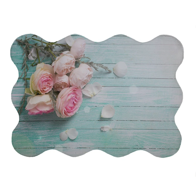 پادری مدل دالبر طرح گل کد 5855 سایز 80x110 سانتی متر 