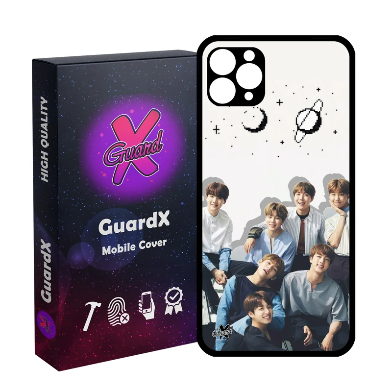 کاور گارد ایکس طرح K-Pop مدل Glass10680 مناسب برای گوشی موبایل اپل iPhone 11 Pro Max