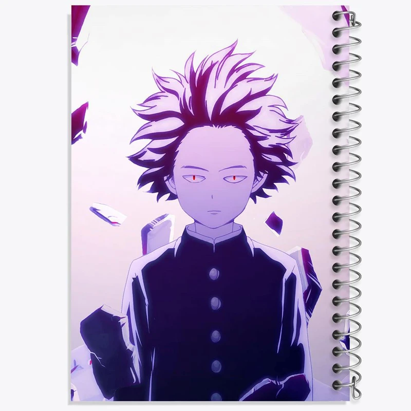 دفتر شطرنجی 50 برگ خندالو طرح ریتسو انیمه موب سایکو Mob Psycho 100 کد 24466