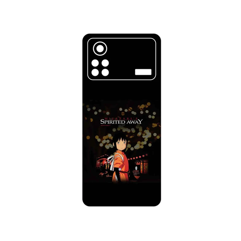 برچسب پوششی ماهوت مدل Spirited Away مناسب برای گوشی موبایل شیائومی Poco X4 Pro 5G