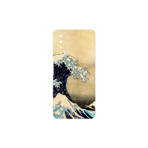 MAHOOT The Great Wave off Kanagawa of Hokusai Cover Sticker for Huawei Y7a