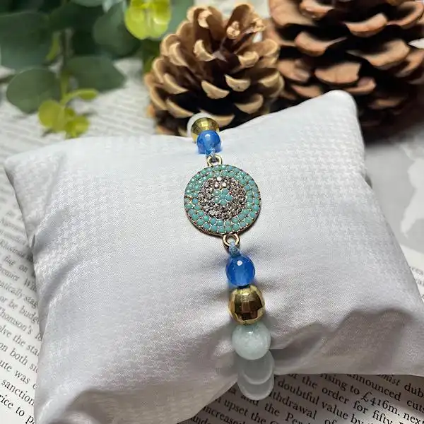 دستبند زنانه مدل چشم نظر