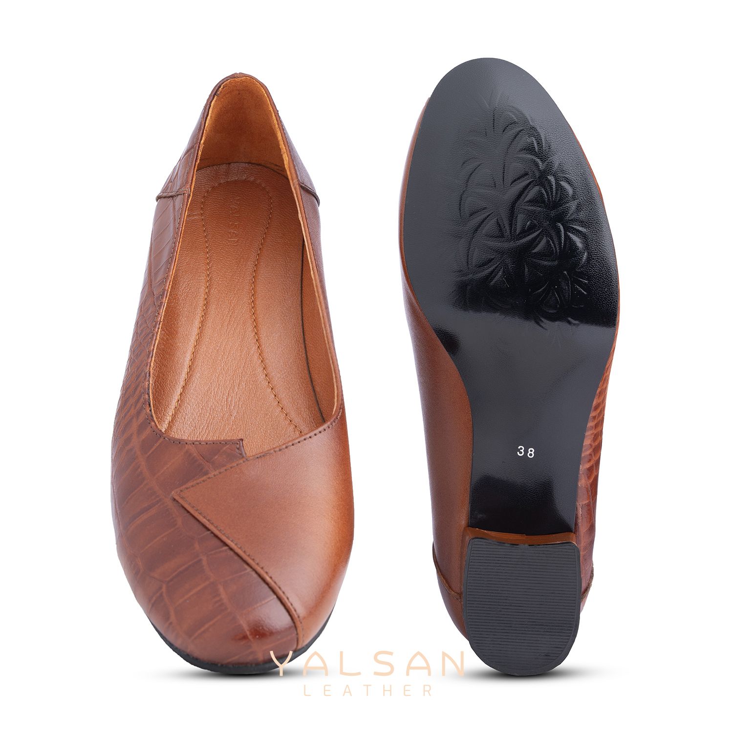 ست کیف و کفش پاشنهدار زنانه چرم یلسان مدل لیان کد AYSU-GC-906-asl - - 10