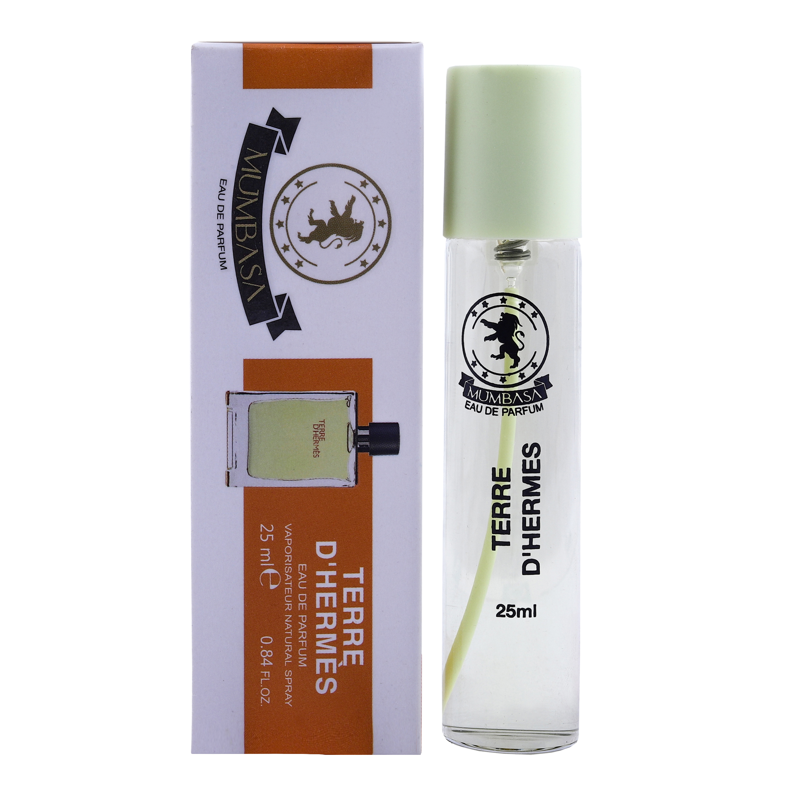 عطر جیبی مردانه مومباسا مدل TERRE D HERMES حجم 25 میلی لیتر