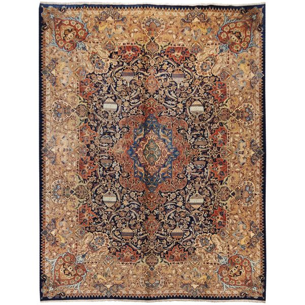 فرش قدیمی دستباف یازده و نیم متری سی پرشیا کد 187346 فرش قدیمی دستباف یازده و نیم متری سی پرشیا کد 187346