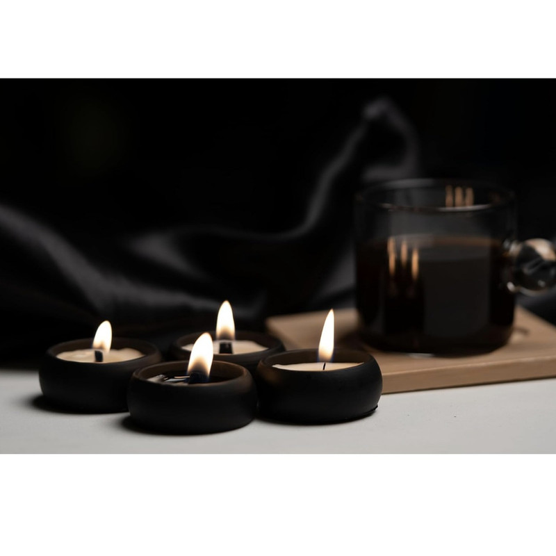 شمع وارمر مدل ژورنالی کد wooden wick بسته 9 عددی