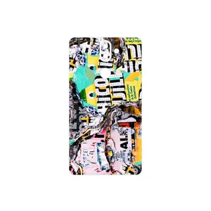 MAHOOT Collage of Teared Paper Cover Sticker for Nokia 8 Sirocco