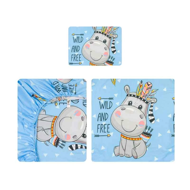 سرویس روتختی یک نفره 3 تکه آدنو مدل Funny کد MC04