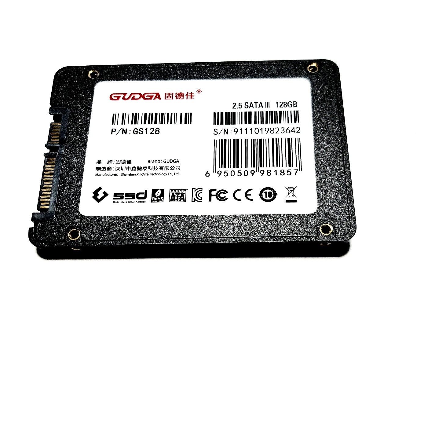 اس اس دی اینترنال گودگا مدل ssd 2.5 sata 128 GB ظرفیت 128 گیگابایت