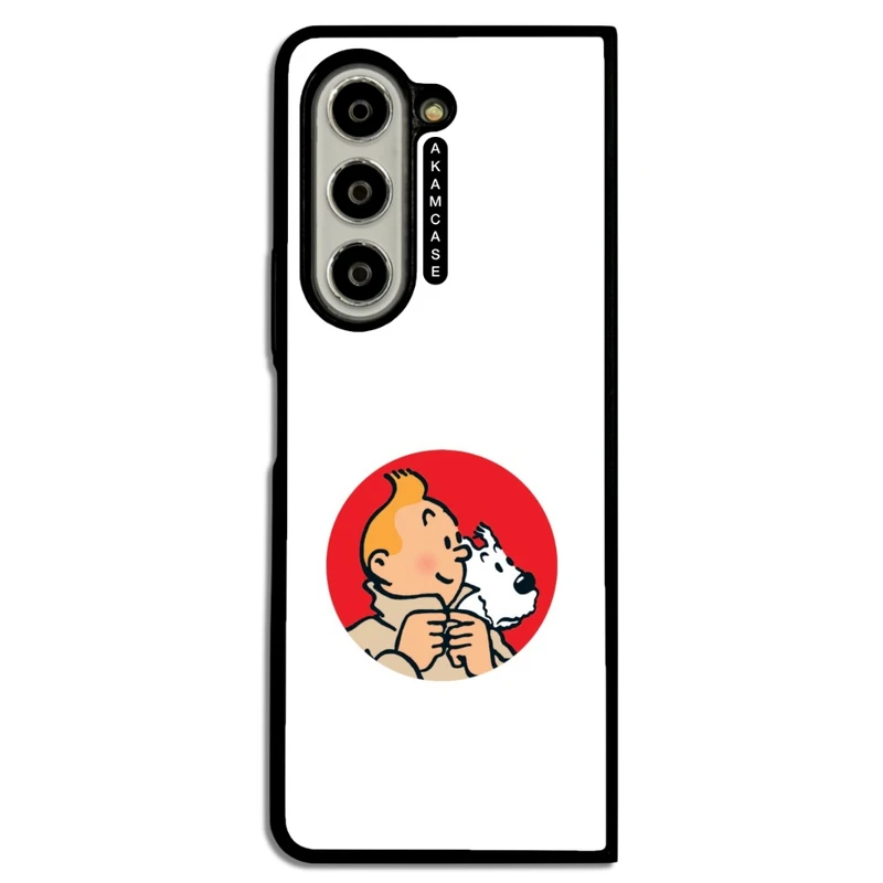 کاور آکام مدل AMC-WSGZFOLD5-TINTIN-21مناسب برای گوشی موبایل سامسونگ Galaxy Z Fold 5