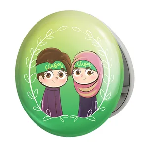 آینه جیبی خندالو طرح نیمه شعبان کودکانه مدل تاشو کد 25519 