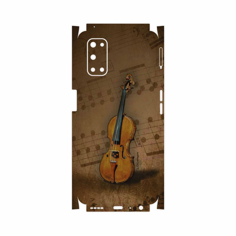 برچسب پوششی ماهوت مدل Violin-Instrument-FullSkin مناسب برای گوشی موبایل ریلمی 7 5G