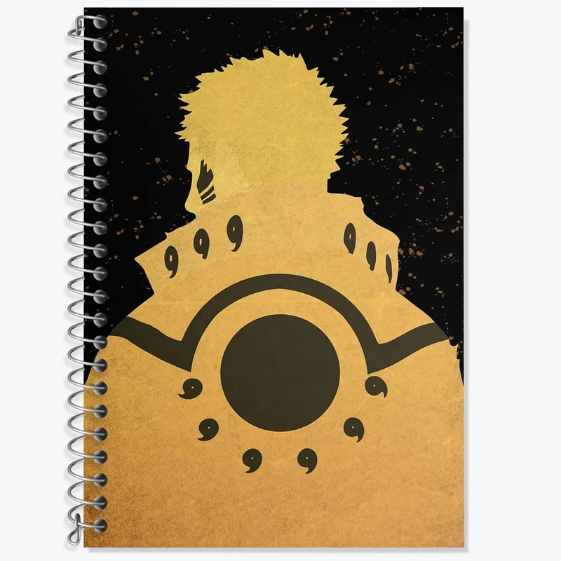 دفتر لغت 50 برگ خندالو مدل ناروتو اوزوماکی انیمه ناروتو Naruto کد 11283