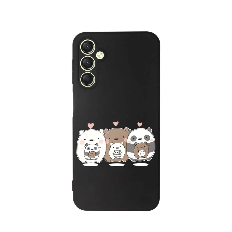 کاور قاب گارد طرح خرس های کله فندقی کد s7733 مناسب برای گوشی موبایل سامسونگ Galaxy S23 FE