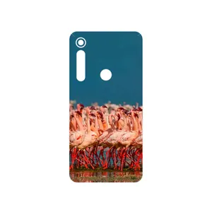 MAHOOT Flamingo Cover Sticker for Motorola One Macro