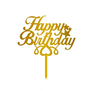 تاپر کیک تولد مدل happy birthday کد H15