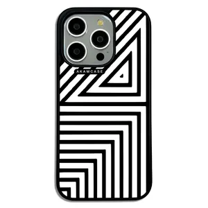 AKAM AMC-WA15PRO-ALPHAZEBRABET-31 Cover For Apple iPhone 15 Pro