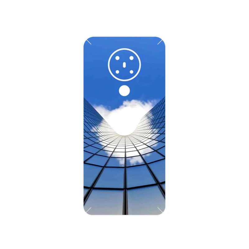 برچسب پوششی ماهوت مدل Glass skyscraper مناسب برای گوشی موبایل نوکیا 5.3