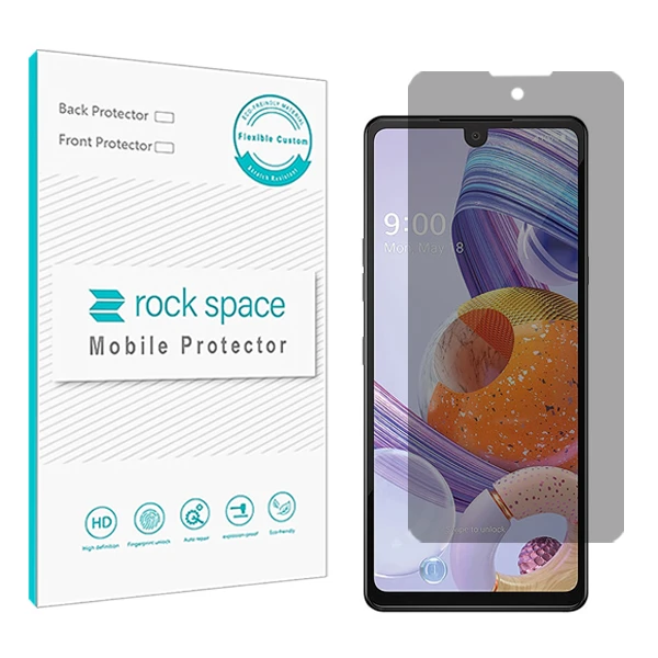 محافظ صفحه نمایش حریم شخصی راک اسپیس مدل HyPRV مناسب برای گوشی موبایل ال جي Stylo 6