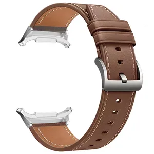 بند مسیر مدل Leather Nogaps مناسب برای ساعت هوشمند سامسونگ Galaxy Watch Ultra 47mm