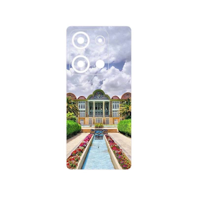 برچسب پوششی ماهوت مدل Eram garden مناسب برای گوشی موبایل شیائومی Redmi Note 14S