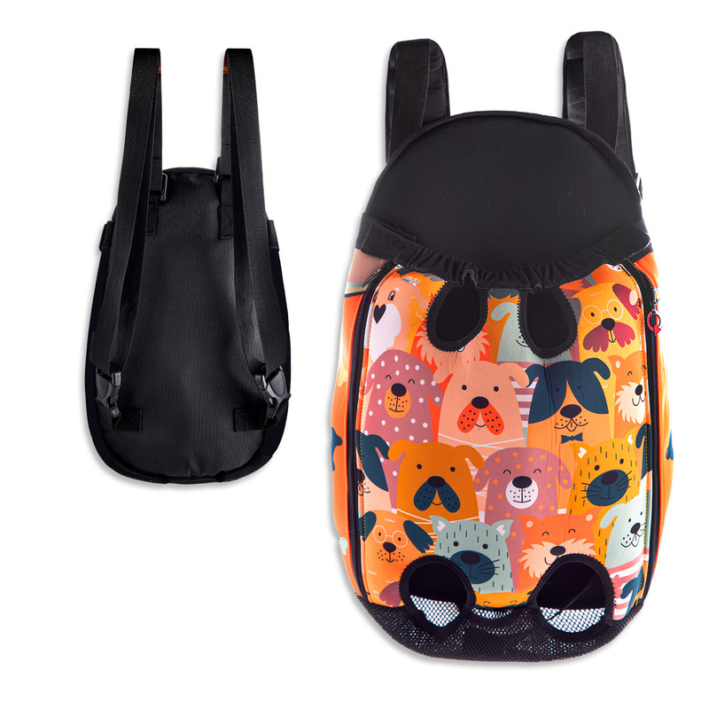 کیف حمل سگ و گربه تادو طرح آغوشی کد AGH113 سایز M