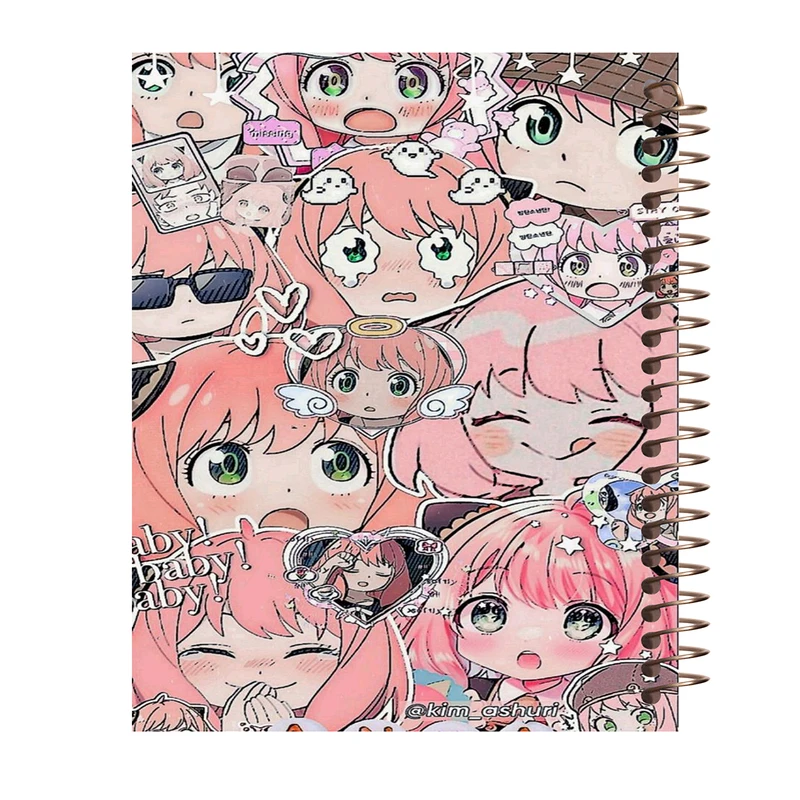 دفتر مشق 100 برگ طرح انیمه Spy x Family مدل انیا کد H312