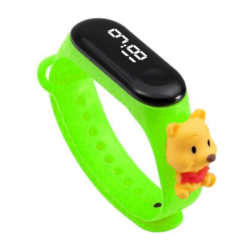 ساعت مچی دیجیتال بچگانه مدل خرس پوو