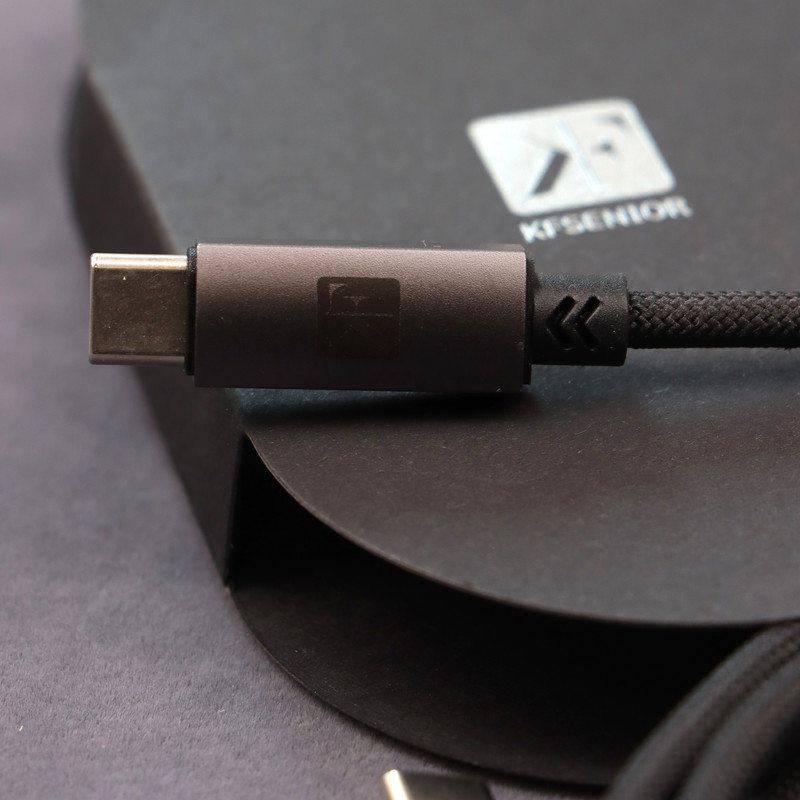 کابل USB-C  کی اف سنیور مدل S13_C طول 1.2 متر
