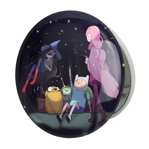 آینه جیبی خندالو طرح وقت ماجراجویی Adventure Time مدل تاشو کد 20849 