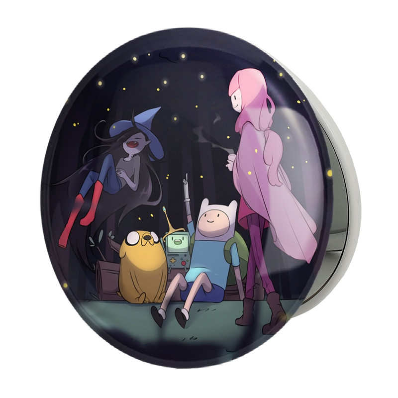 آینه جیبی خندالو طرح وقت ماجراجویی Adventure Time مدل تاشو کد 20849 