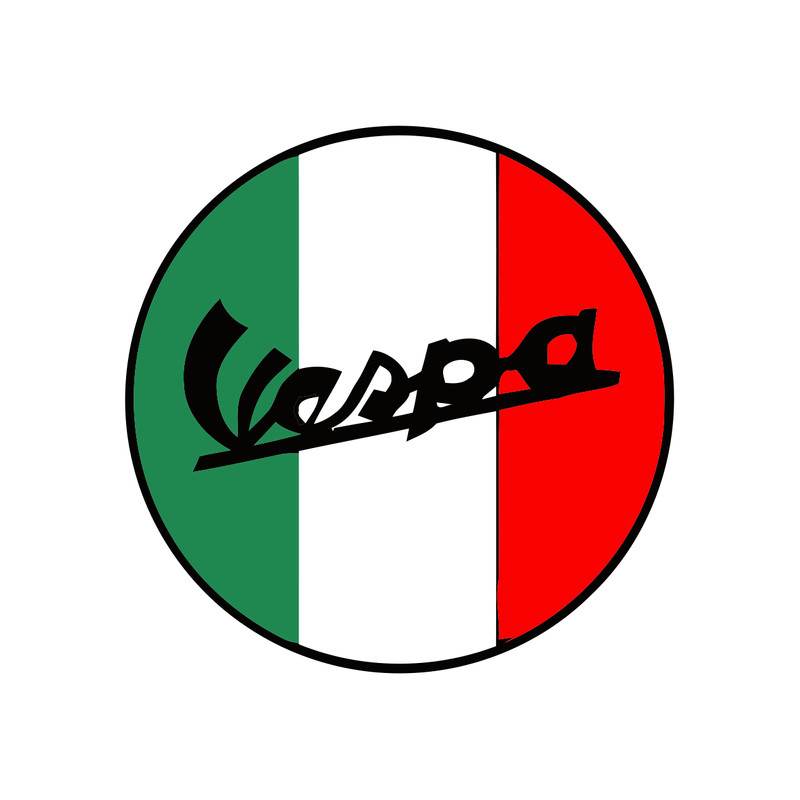 برچسب لپ تاپ پویا مارکت طرح وسپا ایتالیا کد 1928